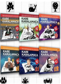 Kare Karalamaca Seti 2 / 7' den 70' e Akıl ve Mantık Oyunları (6 Kitaplık Zevkli Oyunlar)