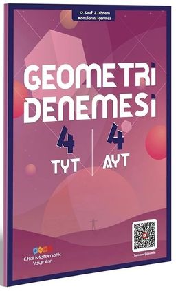 YKS TYT AYT Geometri 4+4 Deneme