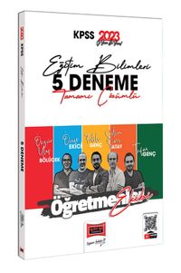 2023 KPSS Eğitim Bilimleri Öğretmenler Ekibi Tamamı Çözümlü 5 Fasikül Deneme