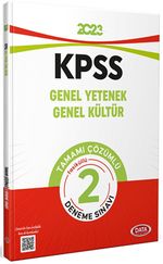KPSS Genel Yetenek - Genel Kültür Tamamı Çözümlü Fasikül 2 Deneme Sınavı