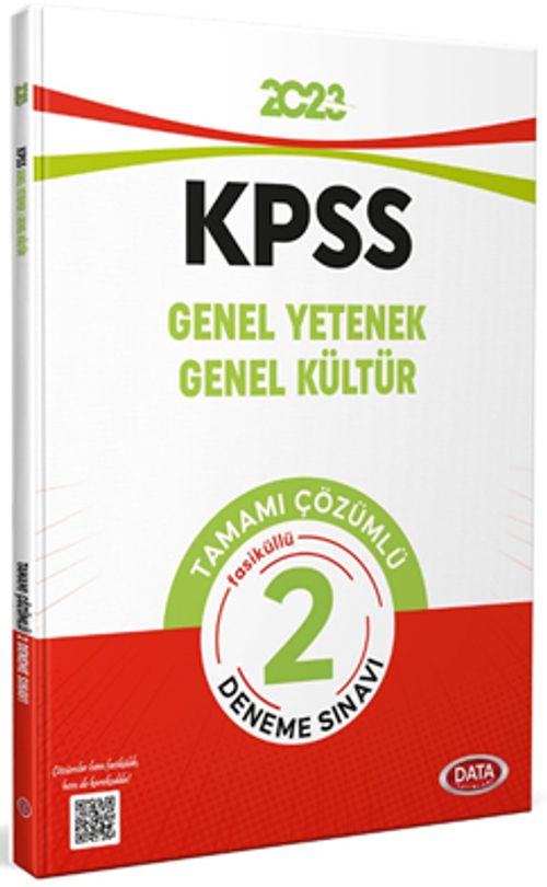 KPSS Genel Yetenek - Genel Kültür Tamamı Çözümlü Fasikül 2 Deneme Sınavı