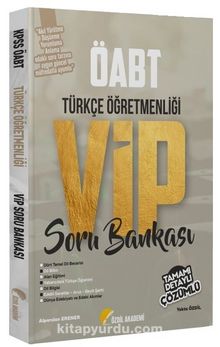 ÖABT Türkçe Öğretmenliği VIP Soru Bankası Çözümlü 
