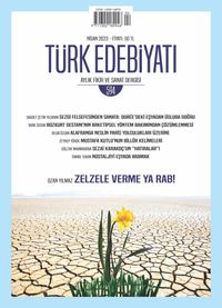 Türk Edebiyatı Aylık Fikir ve Sanat Dergisi Sayı: 594 Nisan 2023