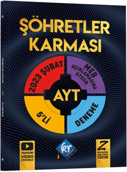 2023 AYT Şöhretler Karması 5'li Deneme