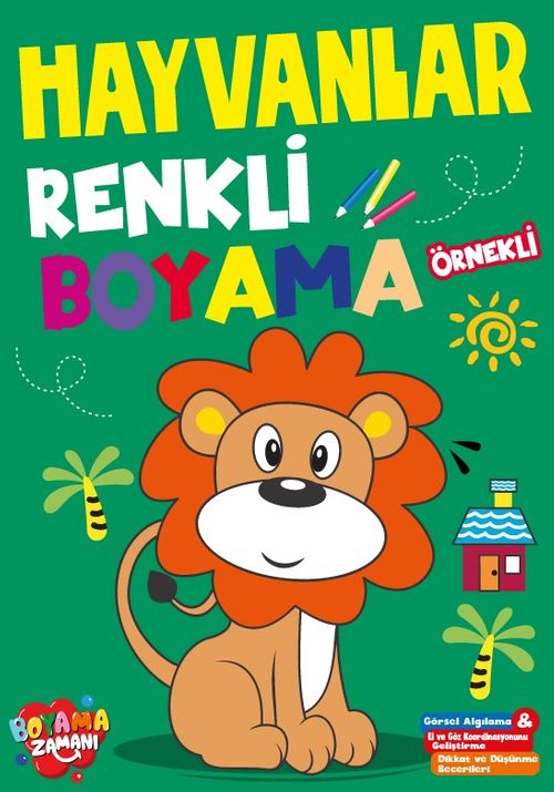 Renkli Boyama - Sevimli Hayvanlar
