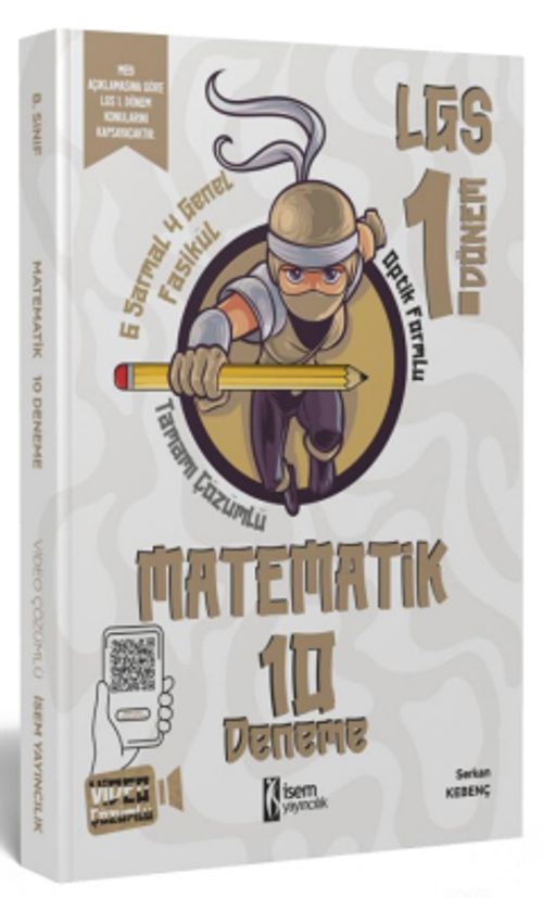 2023 LGS 1. Dönem Matematik 10 Branş Deneme