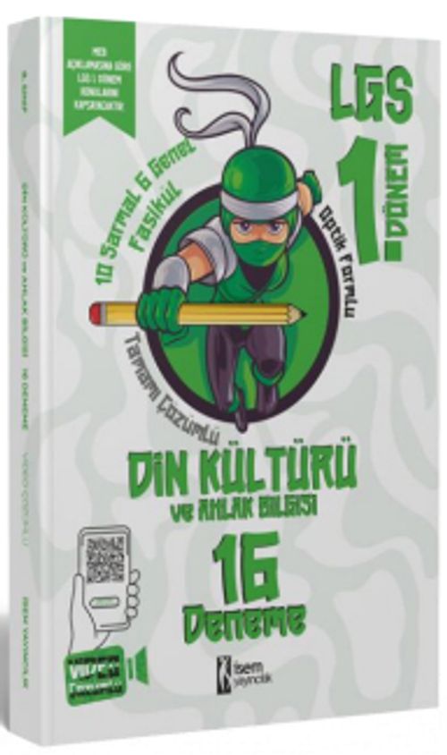 2023 LGS 1. Dönem Din Kültürü ve Ahlak Bilgisi 16 Branş Deneme