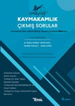 İmtiyaz Kaymakamlık Çıkmış Sorular