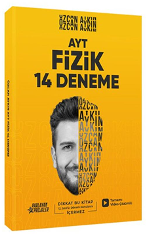 AYT Fizik 14 Deneme Tamamı Video Çözümlü 12. Sınıf İkinci Dönem Konuları Hariç