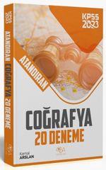 2023 KPSS Coğrafya Atandıran 20 Deneme 