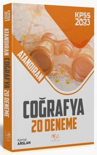 2023 KPSS Coğrafya Atandıran 20 Deneme 