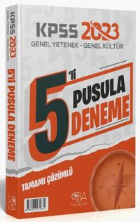2023 KPSS Genel Yetenek Genel Kültür Pusula 5 Deneme Çözümlü 