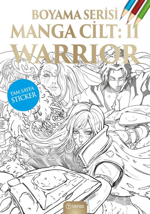 Manga Boyama Cilt II: Warrior