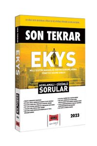 2023 MEB EKYS Son Tekrar Açıklamalı Çözümlü Sorular