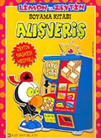 Sizinkiler-Limon ile Zeytin Alışveriş / Boyama Kitabı 