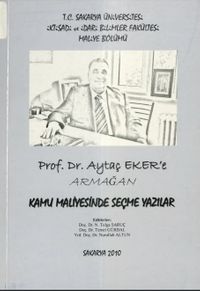 Prof. Dr. Aytaç Eker'e Armağan