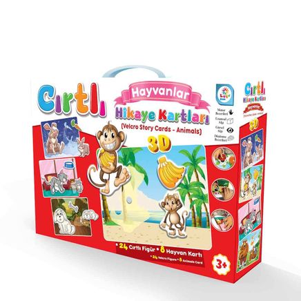 Cırtlı Hikaye Kartları Hayvanlar(72057)