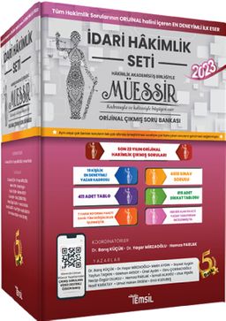 Müessir İdari Hakimlik Seti Çıkmış Soru Bankası