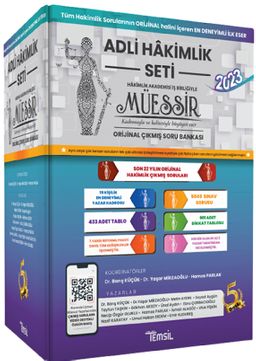 Müessir Adli Hakimlik Seti Çıkmış Soru Bankası