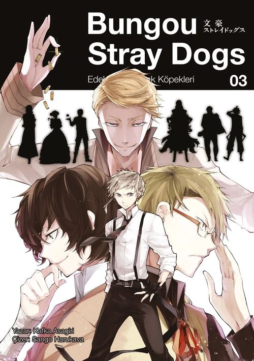 Bungou Stray Dogs 3. Cilt / Edebiyatın Sokak Köpekleri