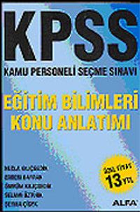 KPSS Eğitim Bilimleri Konu Anlatımı