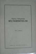 Türkiye Türkçesinde Biçimbirimler (11-E-13)