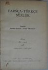 Fars&ccedil;a-T&uuml;rk&ccedil;e S&ouml;zl&uuml;k (11-E-16)