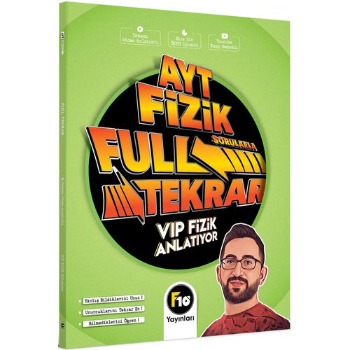 2023 VİP Fizik AYT Fizik Full Tekrar Video Ders Kitabı