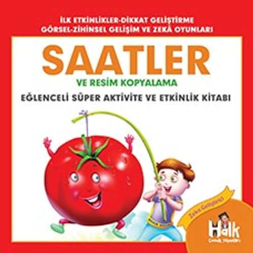 Eğlenceli Süper Aktivite Ve Etkinlik Kitabı Saatler