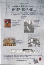 Ayhan Tunca'dan (H)Ep Edirne… Cilt:1