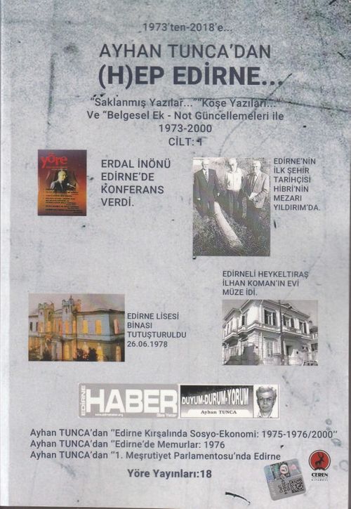 Ayhan Tunca'dan (H)Ep Edirne… Cilt:1