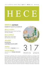 Hece Aylık Dergi Sayı:317 Mayıs 2023
