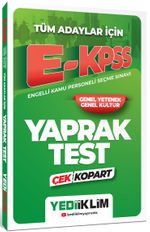 2024 Tüm Adaylar İçin Ekpss Çek Kopart Yaprak Test