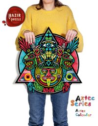 AZTEC Aztec Culture 342 Parça Hazır Puzzle (AZH64)