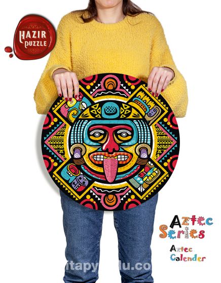 AZTEC Aztec Calendar 300 Parça Hazır Puzzle (AZH62)