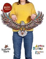 AZTEC American Eagle-Sürpriz Parçalı	241 Parça Hazır Puzzle (AZH55-S)