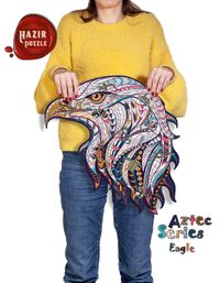 AZTEC Eagle-Sürpriz Parçalı 432 Parça Hazır Puzzle (AZH53-S)