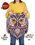 AZTEC Owl-Sürpriz Parçalı 628 Parça Hazır Puzzle (AZH39-S)