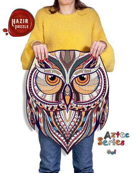 AZTEC Owl 703 Parça Hazır Puzzle (AZH38)
