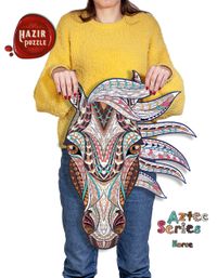 AZTEC Horse 503 Parça Hazır Puzzle (AZH36)