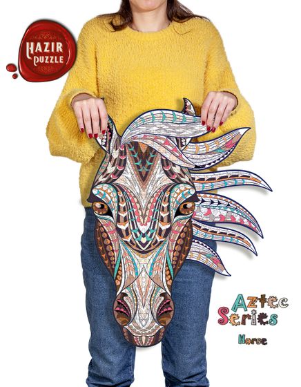 AZTEC Horse 503 Parça Hazır Puzzle (AZH36)