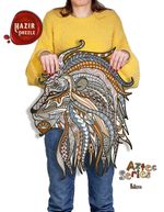 AZTEC Lion 588 Parça Hazır Puzzle (AZH34)