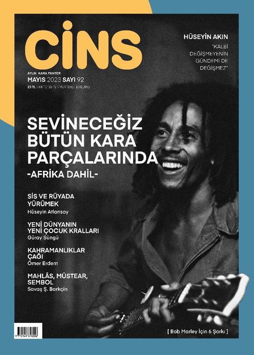 Cins Aylık Kültür Dergisi Sayı:92 Mayıs 2023