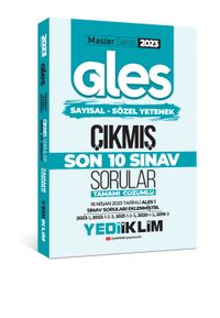 2023 ALES Sayısal-Sözel Yetenek Son 10 Sınav Tamamı Çözümlü (ALES-1 Dahil)