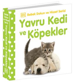 Yavru Kedi ve Köpekler / 0-2 Yaş Bebek Dokun Hisset