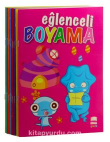 Eğlenceli Boyama Seti (10 kitap) - Kolektif