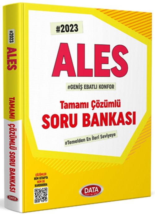 2023 ALES Tamamı Çözümlü Soru Bankası