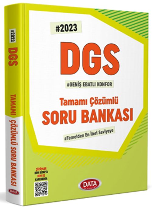 2023 DGS Tamamı Çözümlü Soru Bankası