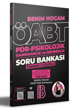 2023 ÖABT PDR-Psikolojik Danışmanlık ve Rehberlik Tamamı Çözümlü Soru Bankası