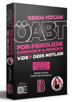 2023 ÖABT PDR - Psikolojik Danışmanlık ve Rehberlik Öğretmenliği Video Ders Notları